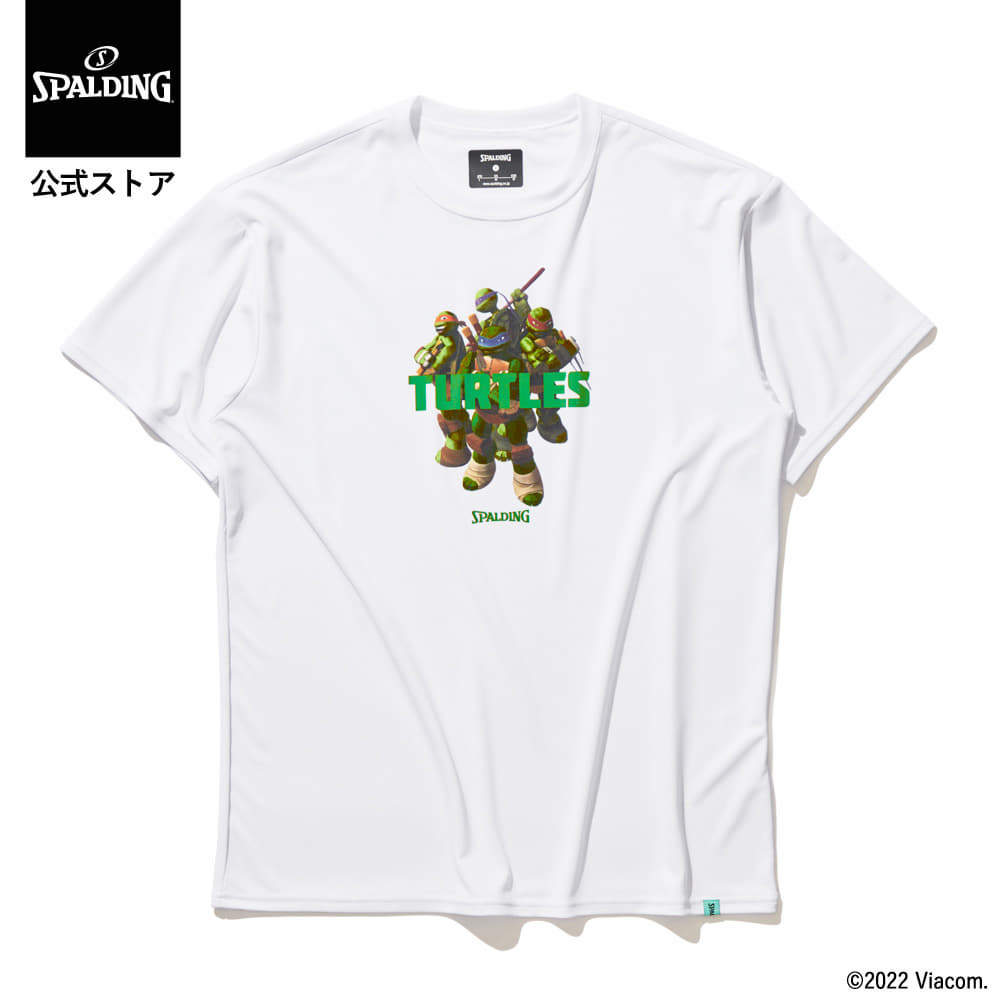 【公式】Tシャツ タートルズキャラクターズ SMT22143T SPALDING スポルディング 公式 バスケットボール バスケ ウェア 練習着 半袖 半袖Tシャツ シャツ メンズ レディース 男性 女性 ユニセックス 男女兼用