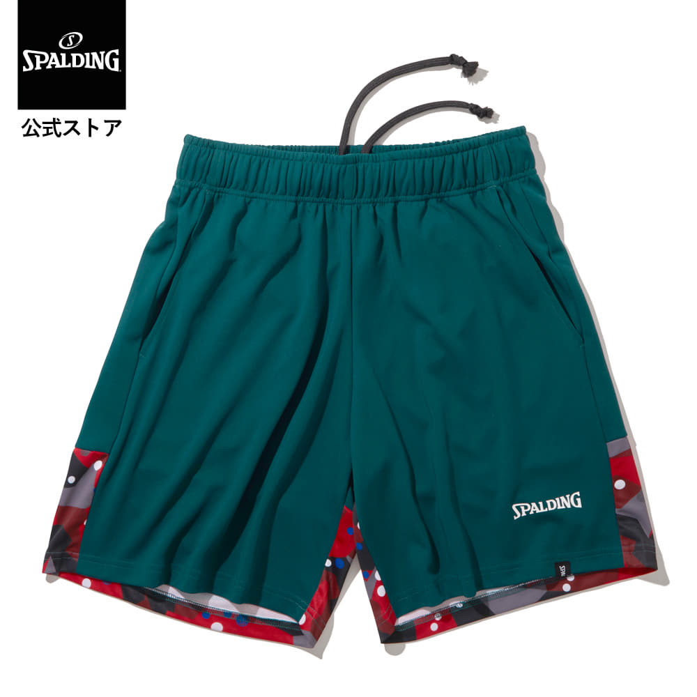 【公式】 プラクティスパンツ ポルカドット カモ ヘム SMP24111 公式 SPALDING スポルディング バスケットボール バスケ ウェア 練習着 メンズ レディース 男性 女性
