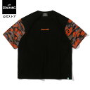 【公式】Tシャツ オーバラップド カモ スリーブ SMT24006 公式 SPALDING スポルディング バスケットボール バスケ ウェア 練習着 メンズ レディース 男性 女性