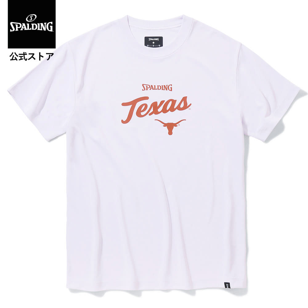 【公式】Tシャツ テキサス クラシック ロゴ SMT24025TX 公式 SPALDING スポルディング バスケットボール バスケ ウェア 練習着 メンズ レディース 男性 女性 ユニセックス 男女兼用