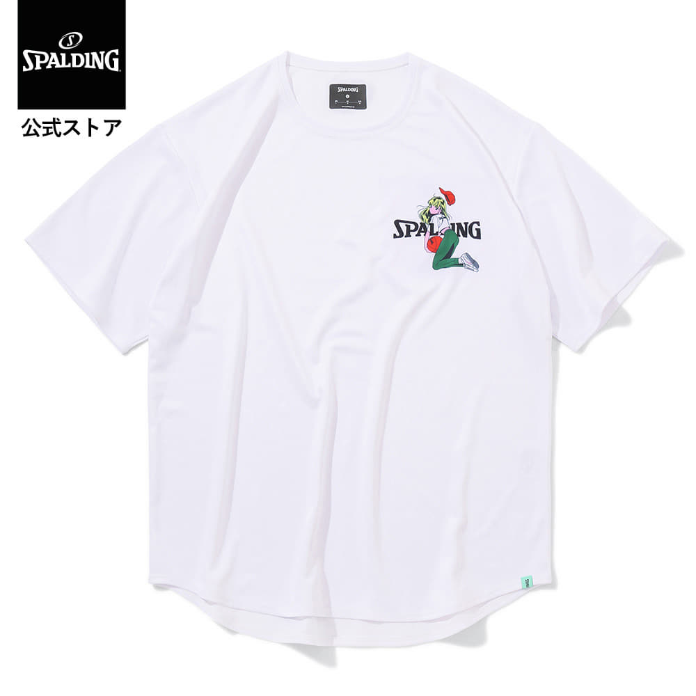 【公式】Tシャツ 電Q ラウンドヘム SMT24046 公式 SPALDING スポルディング バスケットボール バスケ ウェア 練習着 メンズ レディース 男性 女性 ユニセックス 男女兼用