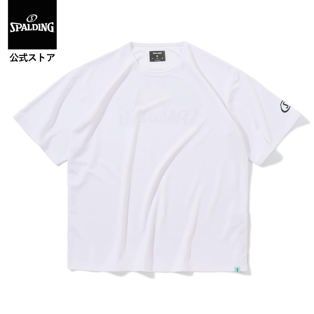 【公式】Tシャツ 電Q バック プリント SMT24048 公式 SPALDING スポルディング バスケットボール バスケ ウェア 練習着 メンズ レディース 男性 女性 ユニセックス 男女兼用