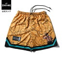 【スーパーSALE 10%OFF:9/11 1時59分まで】ジュニア ジャージーショーツ ONE PIECEメラメラの実 SJP25164P SPALDING スポルディング バスケットボール バスケ ウェア 練習着 子供 ジュニア ユース キッズ パンツ