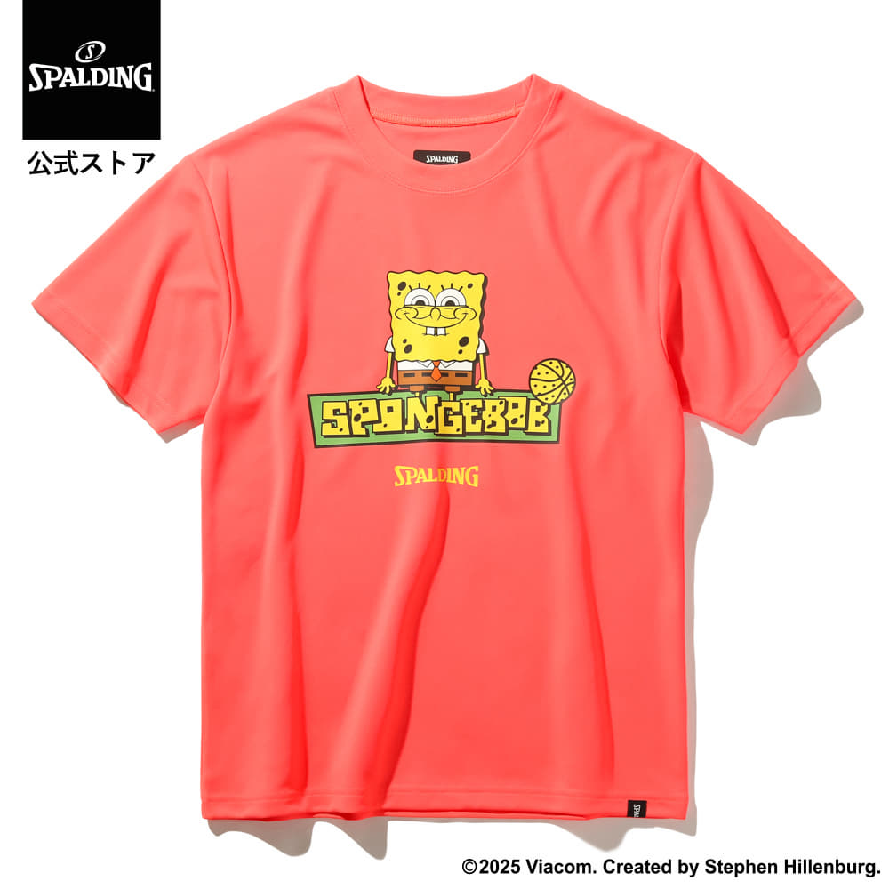【公式】ジュニア Tシャツ スポンジ・ボブ ロゴ SJT25061S【3カラー展開】