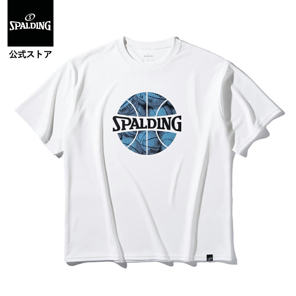 樂天商城 - 【公式】Tシャツ ボールプリント イン ザ ダーク SMT25124 SPALDING スポルディング バスケットボール バスケ ウェア 練習着 メンズ レディース 男性 女性