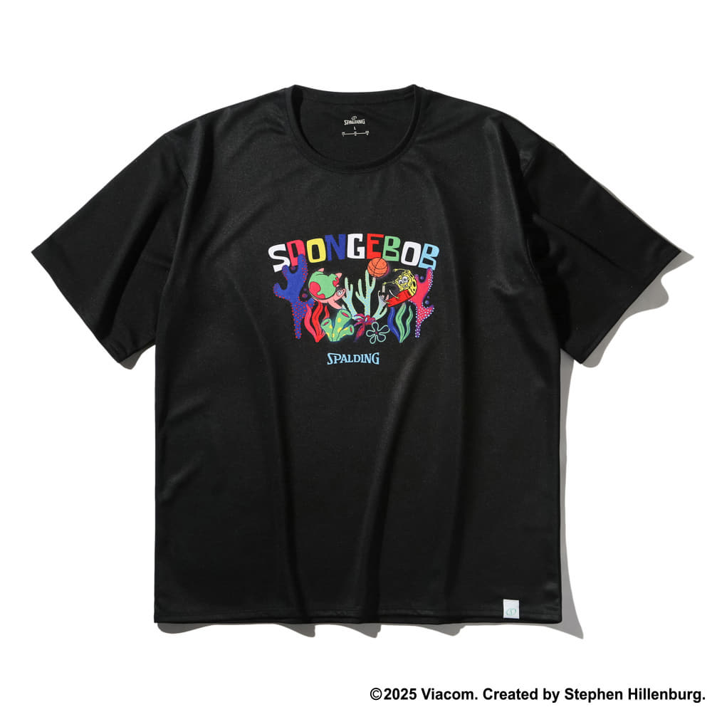 【公式】Tシャツ スポンジボブ アンダーザシー SMT25151S SPALDING スポルディング...