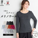 大人 ファッション メリノウール 日本製 尾州織り tシャツ