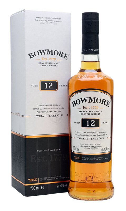 ボウモア 12年 700ml 40度 箱付 BOWMORE 12Years Old スコッチウイスキー SCOTCH WHISKY