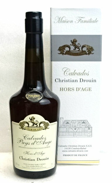 アウトレット品■ クリスチャン ドルーアン カルヴァドス クール ド リヨン オル ダージュ ペイ ドージュ 700ml 42度 Christian Drouin Calvados Pays d'Auge Hors d'Age