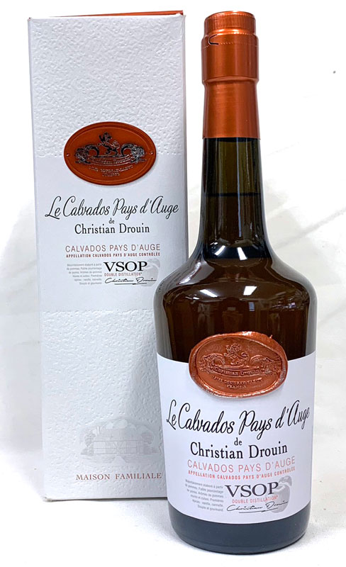 クリスチャン ドルーアン カルヴァドス ペイ ドージュ VSOP 700ml 40度 Christian Drouin Calvados Pays d'Auge VSOP