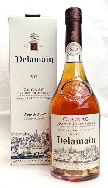 ■正規品■ デラマン XO ペール＆ドライ 700ml 40度 コニャック ブランデー Delamain Pale&Dry XO Cognac 【デッドストック】