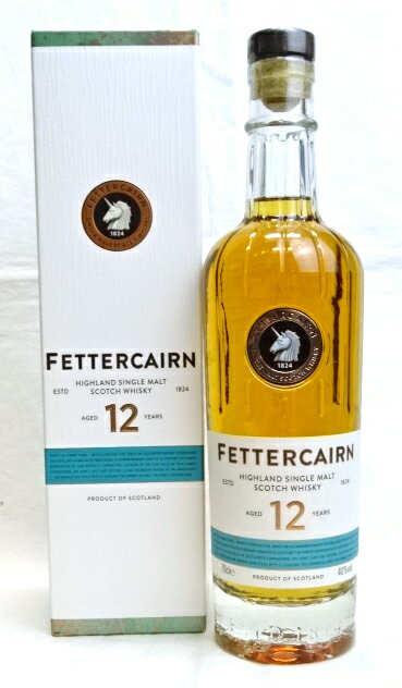 アウトレット■正規品■フェッターケアン (フェッターケン) 12年 700ml 40% 箱付 ハイランド シングルモルト スコッチウイスキー Fettercairn 12 Years Old Highland Singlemalt Scotch whisky