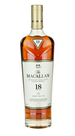 ■正規品■ザ・マッカラン 18年 シェリーオーク 2019リリース 700ml 43度 箱無し THE MACALLAN スコッチ・ウイスキー