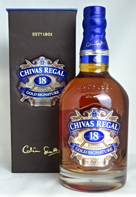 シーバス リーガル 18年 750ml 40度 ブレンデッドスコッチウイスキー CHIVAS REGAL 18 years old ■並行品