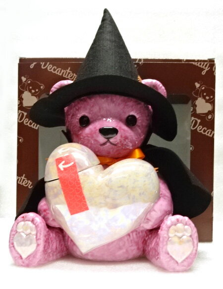 限定品■テディ デキャンタ サクラ 【ハロウィンver.】 500ml 40度 箱付 Teddy Decanter (Sakura) Halloween 陶器ボトル／ブランデー