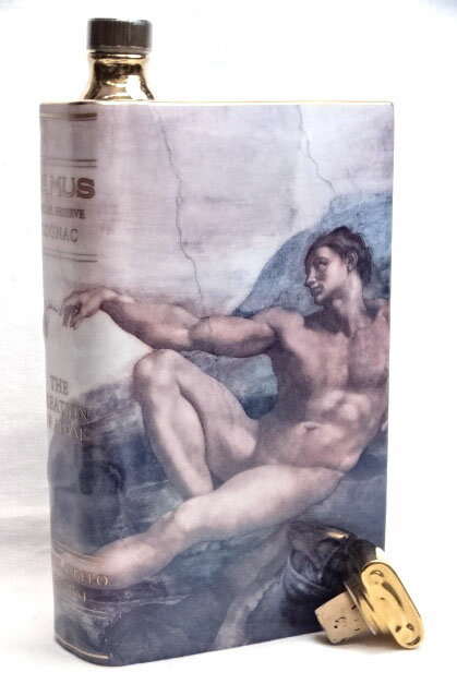 カミュ ブック ミケランジェロ アダムの創造 700ml 40度 替栓付 リモージュボトル■CAMUS SPECIAL RESERVE MICHELANGELO THE CREATION OF ADAM MICHELANGELO ブランデー／コニャック【中古】