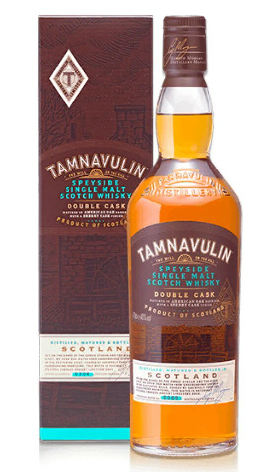 TAMNAVULIN タムナヴーリン ダブルカスク 700ml 40度 箱付 Tamnavulin Double Cask スコッチウイスキー シングルモルト