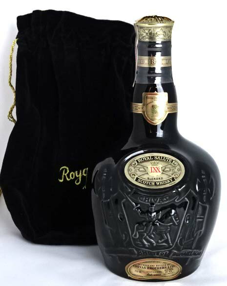 【旧ボトル】 ロイヤルサルート 21年 保存袋付き 700ml 40度 Royal Salute LXX A00022