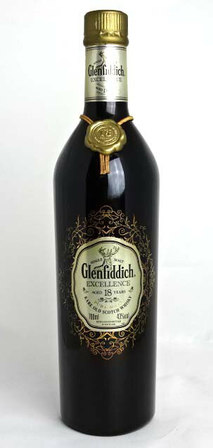 【オールドボトル】 グレンフィディック・エクセレンス 18年 700ml 43度 ウイスキー Glenfiddich 18yo exellence 【中古】 A00416