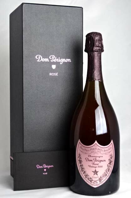 ドン・ペリニヨン ロゼ 2000 750ml ギフト箱、冊子付き Dom Perignon Rose ドンペリ ピンク A00559