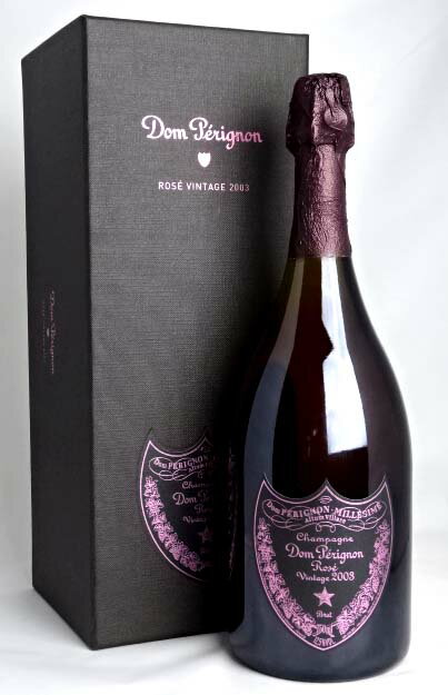 【正規品】 ドン・ペリニヨン ロゼ 2003 750ml 箱・冊子付き Dom Perignon Rose ドンペリ ピンク A00846