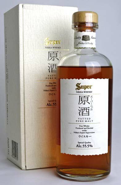 東京都在住限定【終売品】スーパーニッカ原酒 500ml 55.5度 箱付き ウイスキー NIKKA Japanese Whisky A00889