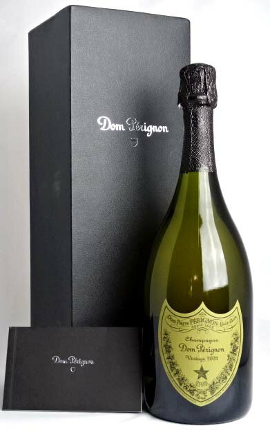 【正規品】 ドン・ペリニヨン 2003 750ml 豪華ギフトBOX・冊子付き Dom Perignon ドンペリ 白 A01260