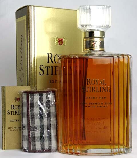 ロイヤルスターリング エクストラ オールド 750ml 43度 ウイスキー 箱・オリジナルキーケース付き ROYAL STIRLING EXTRA OLD A01264