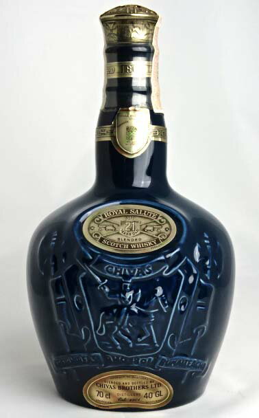 【旧ボトル】 ロイヤルサルート 21年 700ml 40度 ウイスキー Royal Salute LXX A01289