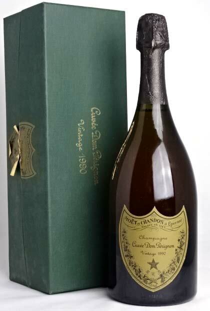 【希少】■正規品■ ドン・ペリニヨン 1990 750ml 箱付き Dom Perignon ドンペリ 白 A01623