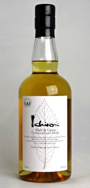 【東京都在住限定】 イチローズモルト＆グレーン 秩父ブレンデッドウイスキー プレミアムホワイトラベル 700ml 46度 Ichiro's Malt & Grain Chichibu Blended Whisky A07670のサムネイル