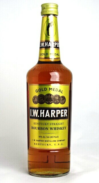 ■正規品■I.W.ハーパー ゴールドメダル 700ml 40度 バーボン ウイスキー I.W.HARPER GOLD MEDAL KENTUCKY STRAIGHT BOURBON WHISKEY I.W.HARPER A07824