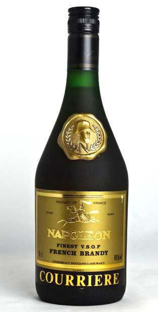 ■オールドボトル■ クリエール ナポレオン 700ml 40度 ブランデー COURRIERE NAPOLEON 【中古】 A03762