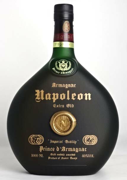 ■オールドボトル■ プリンス ドゥ アルマニャック ナポレオン 1000ml 40度 ブランデー Prince d'Armagnac 【中古】 A03765