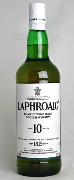 【正規品】 ラフロイグ 10年 750ml 43度 箱無し アイラ シングルモルト ウイスキー LAPHROAIG A03088