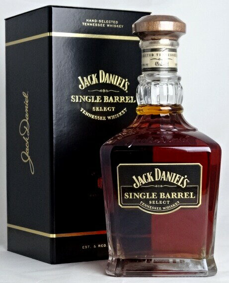 ジャックダニエル シングルバレル 750ml 47度 箱付き JACK DANIEL'S SINGLE BARREL SELECT テネシーウイスキー 並行品 A04317