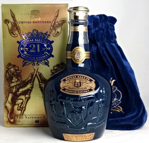 ロイヤルサルート 21年 700ml 40度 箱、巾着袋付き Royal Salute LXX スコッチウイスキー 並行品 A11400