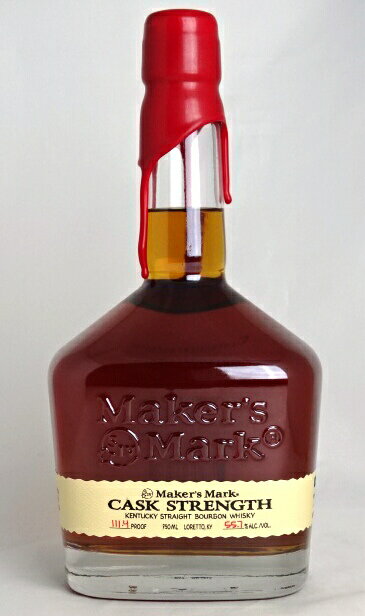 メーカーズマーク カスクストレングス 750ml 55.7度 MAKER'S MARK CASK STRENGTH BATCH NO.15-03 バーボンウイスキー 並行品 A04417