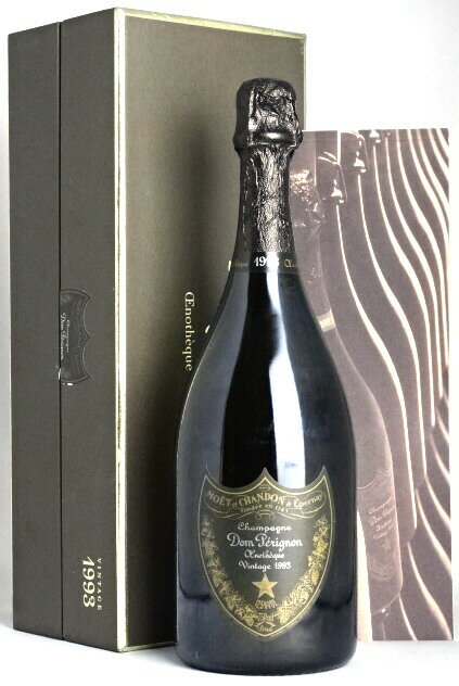 希少ヴィンテージ ■正規品■ ドン・ペリニヨン エノテーク [1993] 750ml 箱、冊子付属 Dom Perignon Enotheque ドンペリ 黒 A05688