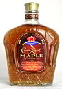 クラウンローヤル メープルフィニッシュド 750ml 40度 カナディアンウイスキー CROWN ROYAL MAPLE FINISHED A05775