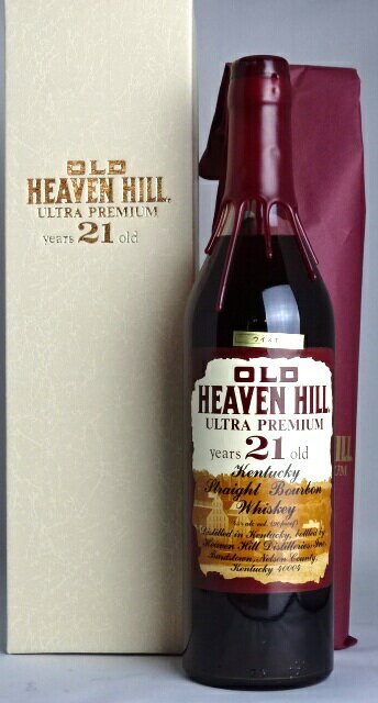 ■終売品■ オールド ヘブンヒル ウルトラプレミアム 21年 750ml 45度 箱付き OLD HEAVENHILL ULTRA PREMIUM years 21 old バーボンウイスキーA05871