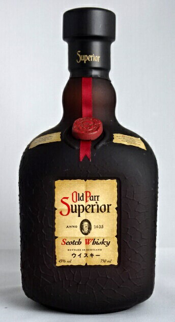 ■旧ラベル■ オールドパー スーペリア 750ml 43度 Old Parr Superior ブレンデッドスコッチウイスキー A06467