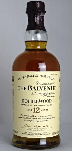 ■正規品■ バルヴェニー ダブルウッド 12年 700ml 40度 THE BALVENIE DOUBLE WOOD AGED 12 YEARS スコッチウイスキー A06588