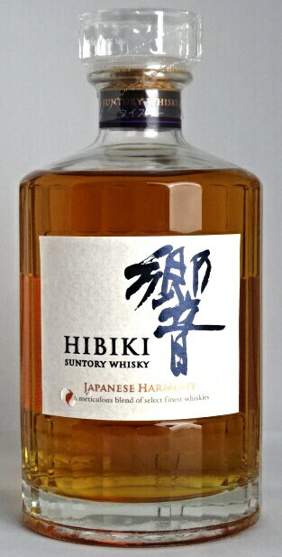 【東京都在住限定】 サントリー 響 ジャパニーズハーモニー 700ml 43度ウイスキー HIBIKI JAPANESE HARMONY Blended Whisky SUNTORY ダメージあり A06899