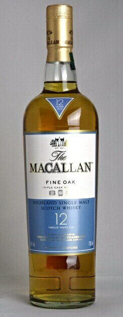 ■正規品■ マッカラン 12年 ファインオーク 700ml 40度 MACALLAN FINE OAK 12 YEARS OLD HIGHLAND SINGLE MALT SCOTCH WHISKY スコッチウイスキーA06895