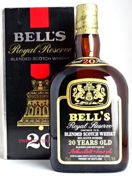 ■オールドボトル■ ベルズ ロイヤルリザーヴ 20年 Bell`s スコッチウイスキー A06956