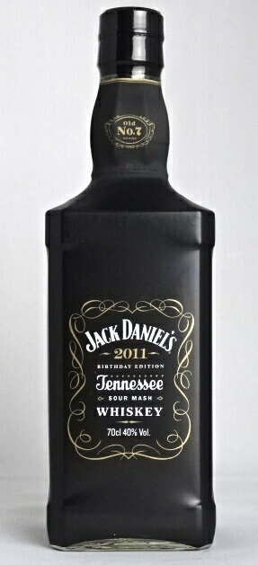 ■限定品■ ジャックダニエル 161周年記念ボトル [2011] バースデイエディション 700ml 40度 JACK DANIEL'S テネシーウイスキー 並行品 A07686