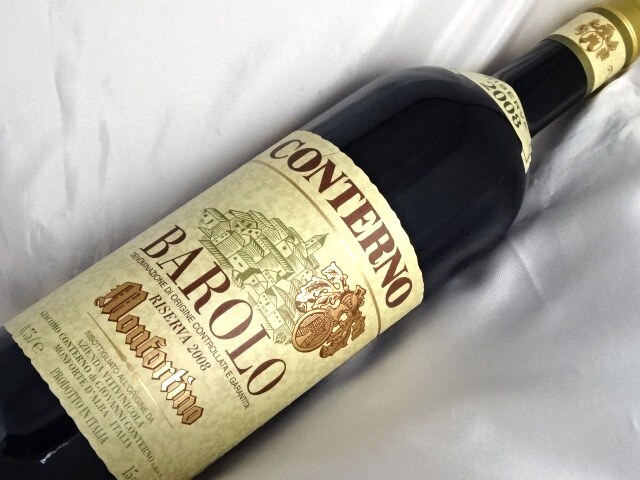 バローロ・リゼルヴァ・モンフォルティーノ [2008] ジャコモ・コンテルノ 750ml 15度 Barolo Riserva Monfortino Giacomo Conterno イタリア／ピエモンテ A10670