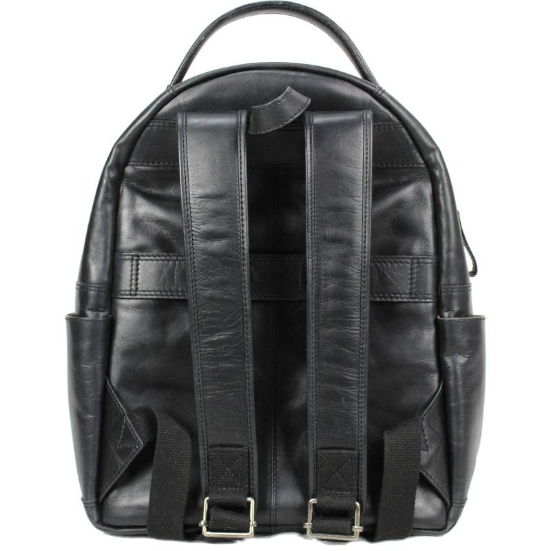 【日本未発売】【Rawlings(ローリングス)】レザーコレクション バックパック（リュック バッグ）ブラック■Rugged medium backpack Black
