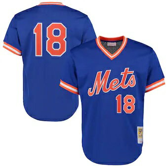【MLB】ニューヨーク・メッツ ダリル・ストロベリー ユニフォーム/ジャージ クーパーズタウン ミッチェル&ネス/Mitchell & Ness